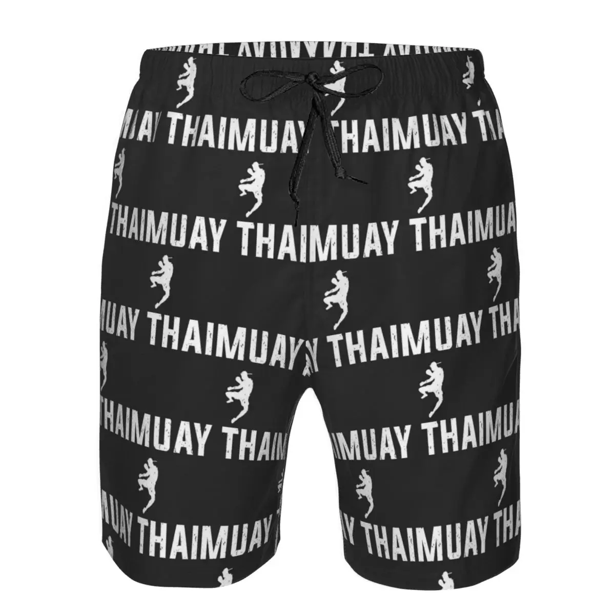

Muay Thai Gloves Thailand Boxing Fighter College Trunks Beach Board Shorts Casual Quick Dry Swim Summer Men Pants