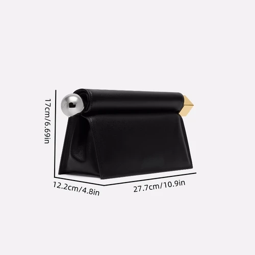 Imagen 2 del producto Bolso de diseñador de lujo para mujer, nuevo bolso de mano para llevar a la moda con metal, monederos para vestidos, bolso de fiesta para mujer, estilo premium