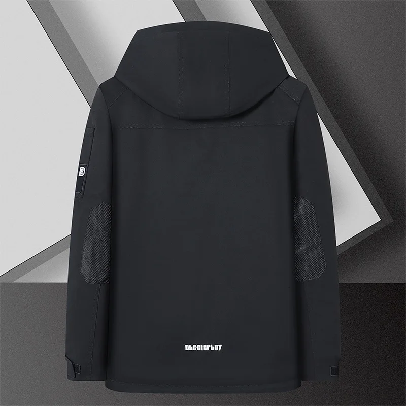 New Arrival Fashion Suepr Large Winter Thick Men's Up Collar Hooded Thick Workwear Down Plus Size XXXL 4XL 5XL 6XL 7XL 8XL