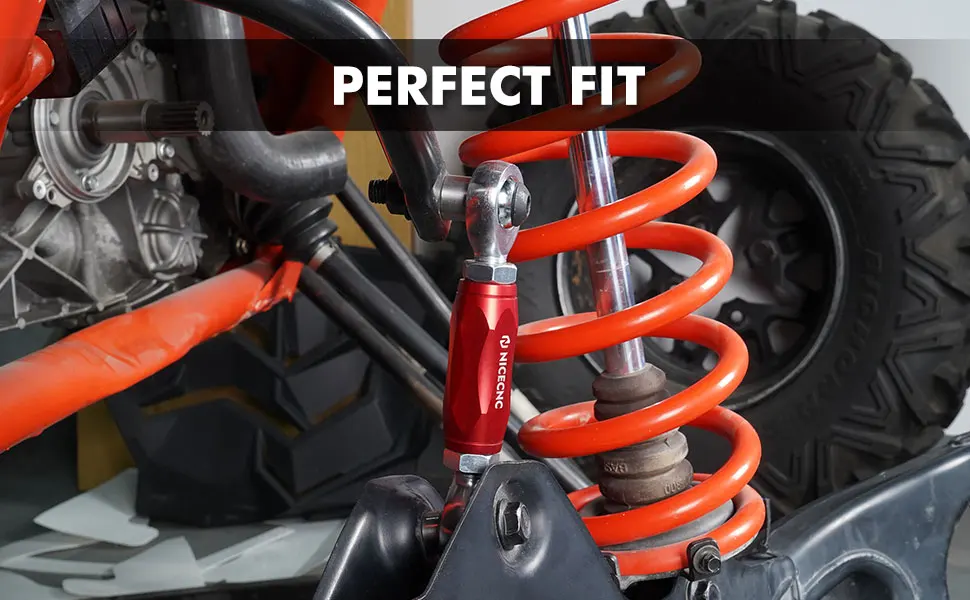 NICECNC für Can Am Maverick X3 2017–2023, Stabilisator-Verbindungsset, Aluminium, UTV-Zubehör, robust, rostfrei, größerer Durchmesser – Detail 12