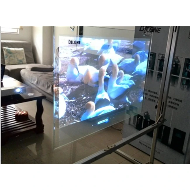 30m*1.524m Sticky Screen Rear Projection Film Projection Screen Smart Glass Projection Screen