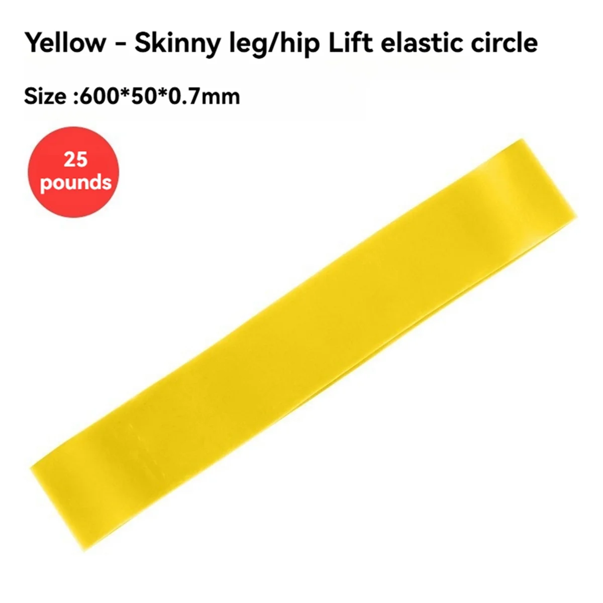 A72Z حزام مطاطي من اللاتكس محاصر لممارسة اليوجا ومقاومة سميكة مع حلقة توتر، مع تعليمات وحقيبة، مجموعة من 5 قطع.