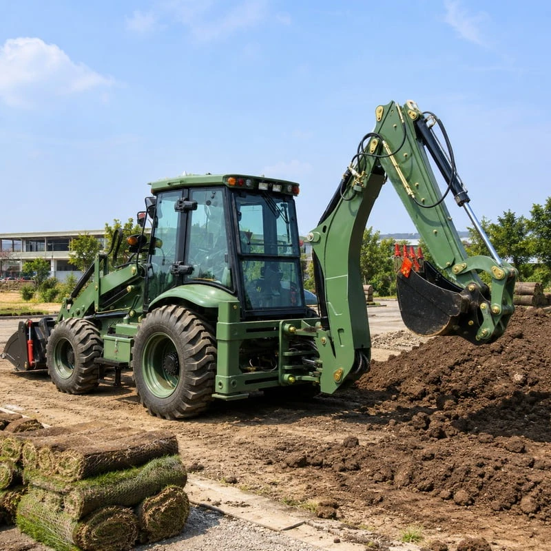 Urban Farming In China - Escavatore Caricatore EPA da 1 Tonnellata