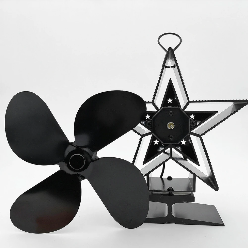 

Home Fireplace Fan 4 Blades Fireplace Fan Heat Powered Heating Stove Fan Fireplace Fan Wood Stove Fireplace Fan Heating Fan