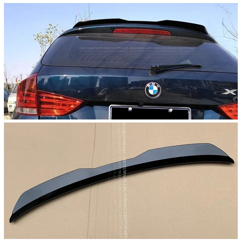 For BMW New X1 E84 F48 2012-2020 Rear Spoiler ABS Plastic Rear Roof Trunk Spoiler Wing Decoration Car Styling