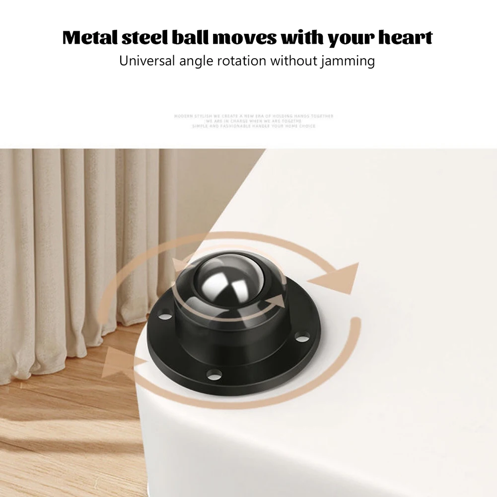 Small Castor For Furniture 360 Degree Rotating Ball Mini Pulleys Furniture