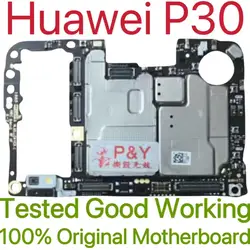 Global Version Original Unlocked Motherboard for Huawei P30 Tested Circuit Plate Main Logic Board for Huawei P30