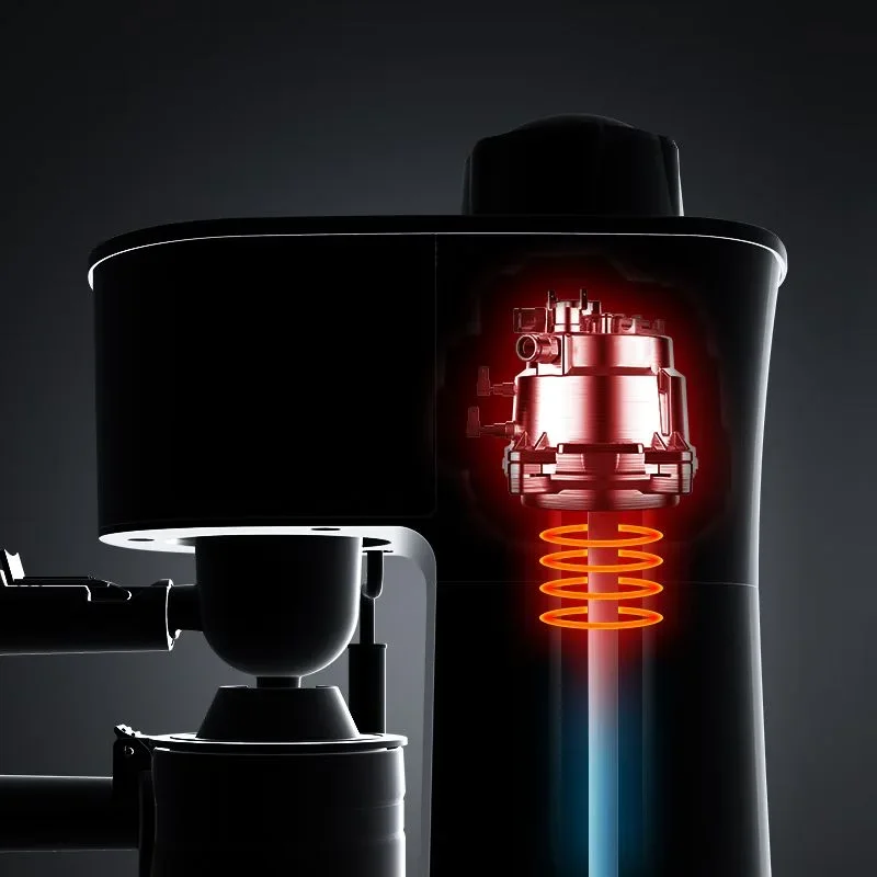 coffee machine, household small fully semi-automatic milk frother, American single person simple entry-level coffee mach