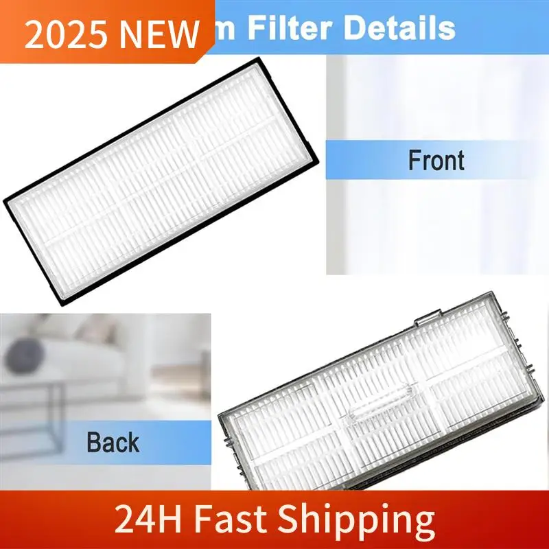 Kit Aksesori Tren 2025 untuk Roborock S7,S7 +,S7 Maxv,S7 Maxv Plus,T7S,T7 Plus,T7S Plus Filter Sikat Samping Rol Vakum Robot M