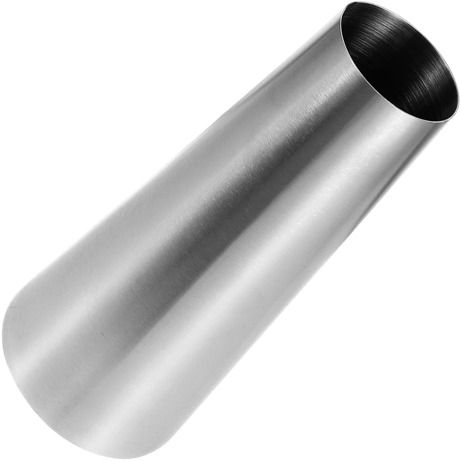 

Metal Vase for Indoor Plants Round Flower Pot Stainless Steel Cylindrical