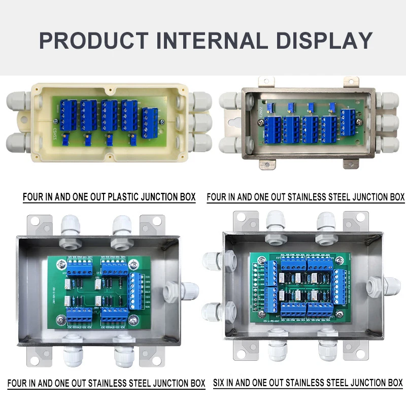 Original Genuine Quality Assurance Digital Junction Box DJB007 Load Cell Waterproof Electrical Junction Box