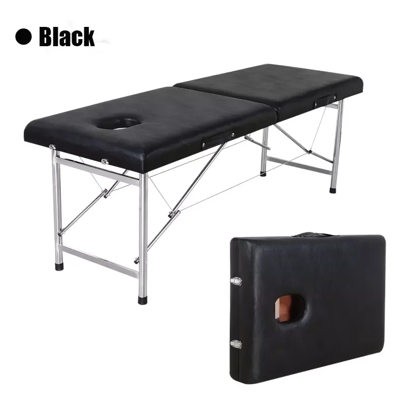 Hot sale Portable collapsible tattoo bea uty massage bed Cheap Folding Professional Lightweight Massage Bed