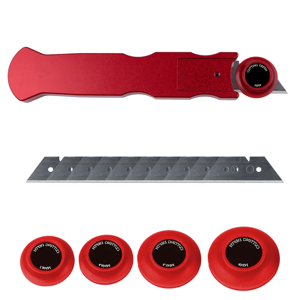 KUNAISI Film Cutting Tool Set with Rotary Gap Cutter - Carbon Vinyl & Window Tint Knife for Car Wrap Vinyl Installation