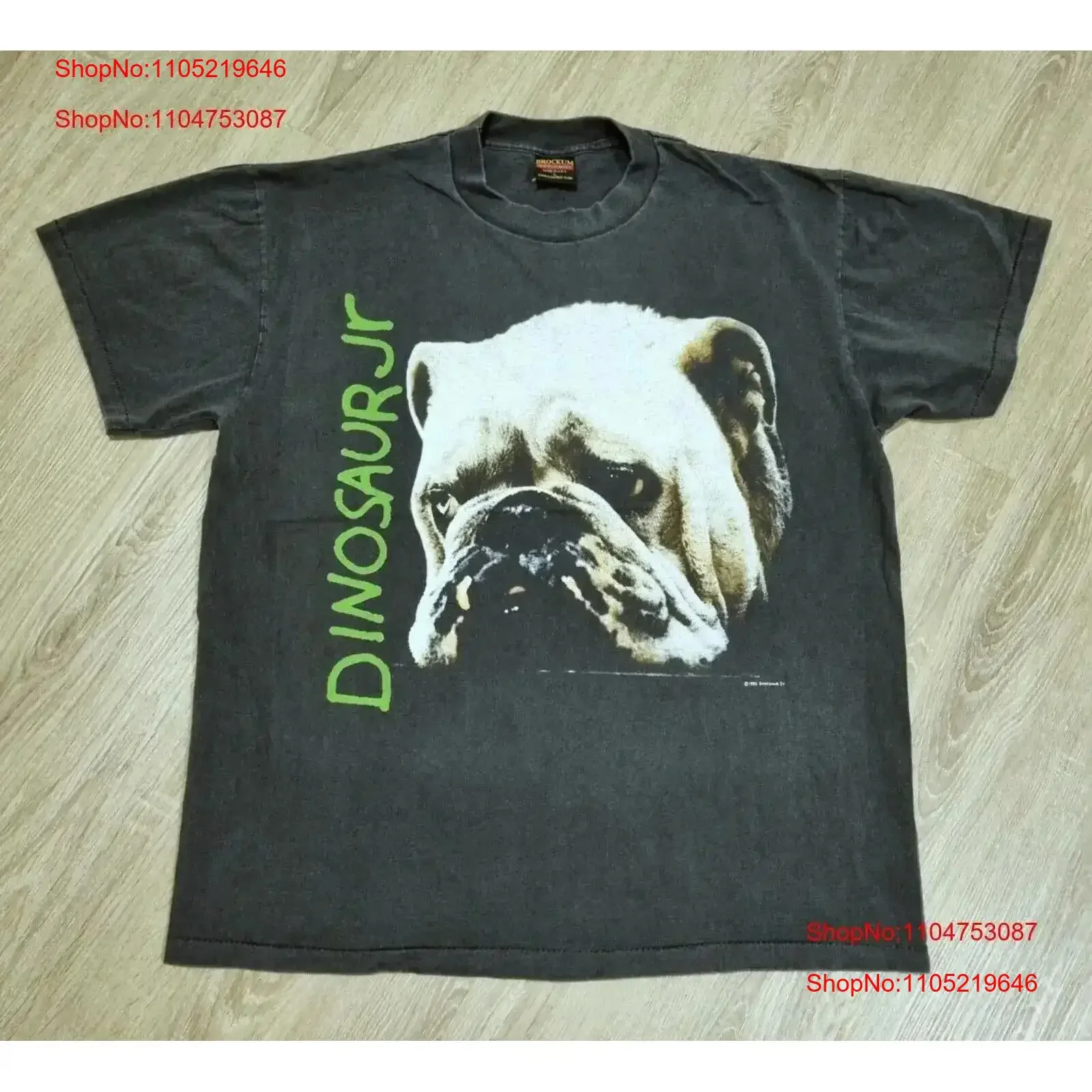 Camiseta Vintage de dinosaurio Jr, L, lo que sea genial conmigo, reimpresión, gira mundial, 1992, ropa de calle lavada, transpirable, vintage, lavado