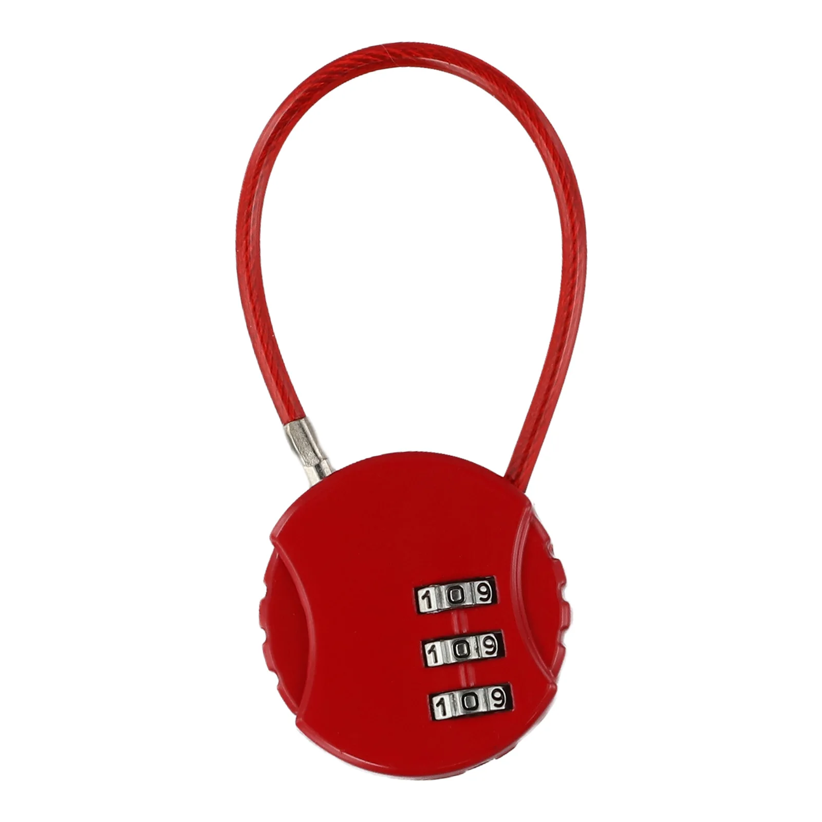 For Gym Lockers For Luggage Travel Lock Outdoor Lock Black Versatile Usage Zinc Alloy Material Long-lasting Construction