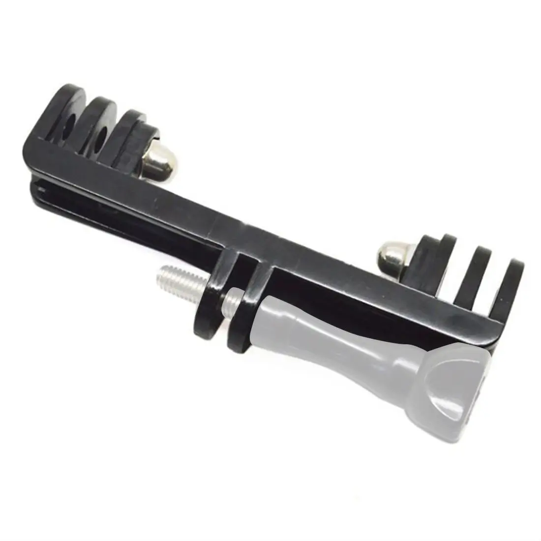 พลาสติกขายึดแฟลชขาตั้งกล้องคู่ฐานสำหรับ Gopro Hero 10 9 8 7 6 Eken Action กล้องสำหรับใต้น้ำ LED Light Holder