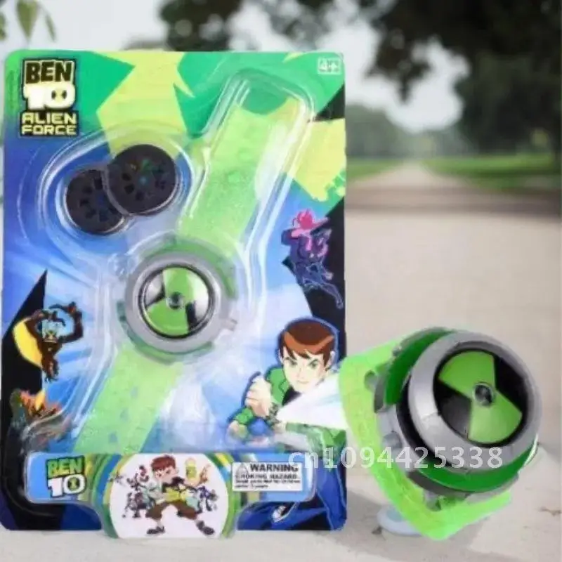 Original BEN10 Omnitrix Ben Tennyson reloj de proyección dispositivo de transformación sonido luz figura de acción juguete recoger adornos