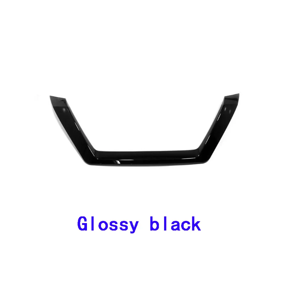 لنيسان X-trail Xtrail Rogue T33 2021 2022 2023 2024 2025 سيارة ABS تقليم الجبهة حتى رئيس شبكة شواء مصبغة لوحة ملصق الإطار