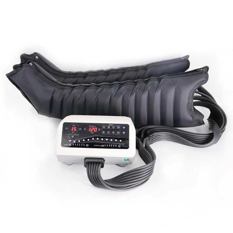 Unique 12-Chamber Air Compression Leg Massager Pneumatic Compression Pump for Lymphatic Drainage