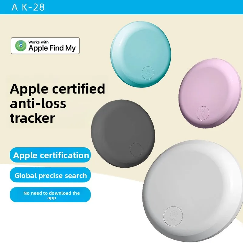 

CD 5 цветов, Bluetooth-трекер Airtag для защиты от потери, для животных и детей, MFI, GPS-мини-локатор для iOS, глобальный