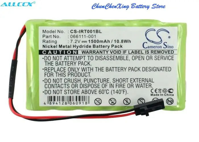 

Аккумулятор Cameron Sino 1500 мАч для Intermec 066111 -001