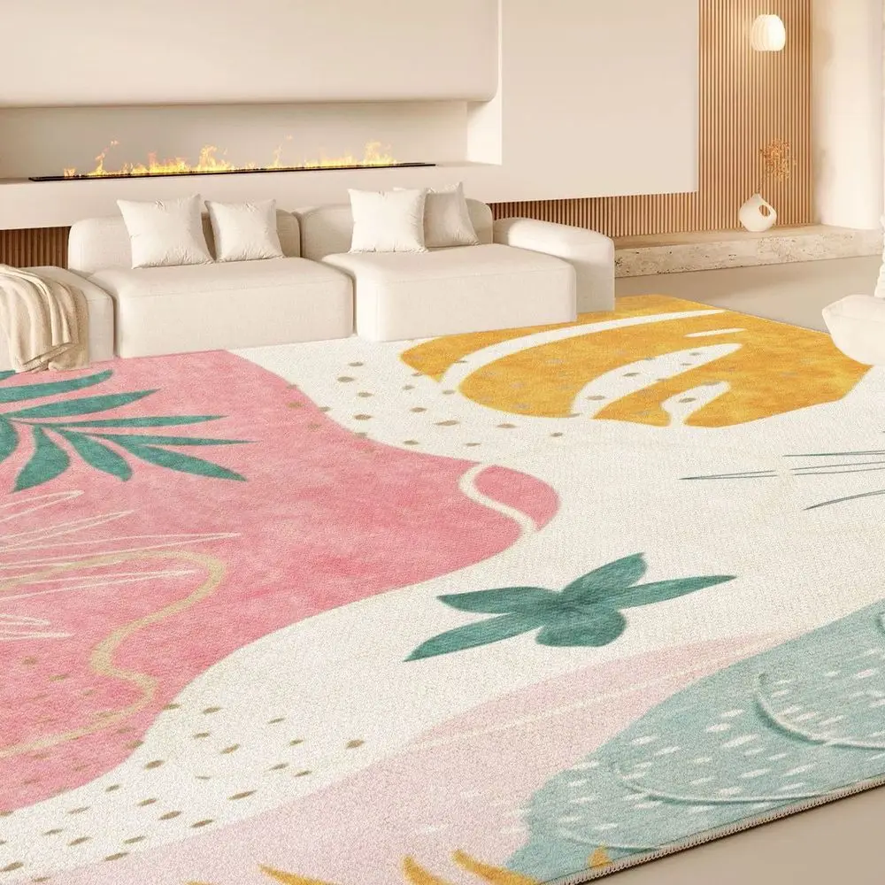 

VIKAMA Plush Loop - Pile Material Universal Practical Mat for Living Room and Bedside, Soft and Skin - Friendly, Sound - absorbi