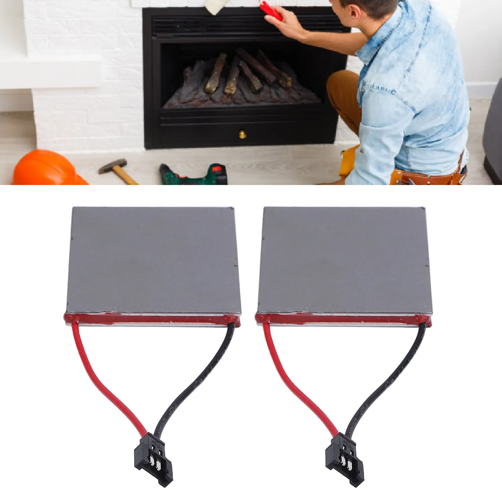 Heat Powered Stove Fan Replacement Power Generation Sheet Easy To Install Fireplace Fan Power Generation Sheet for Repair