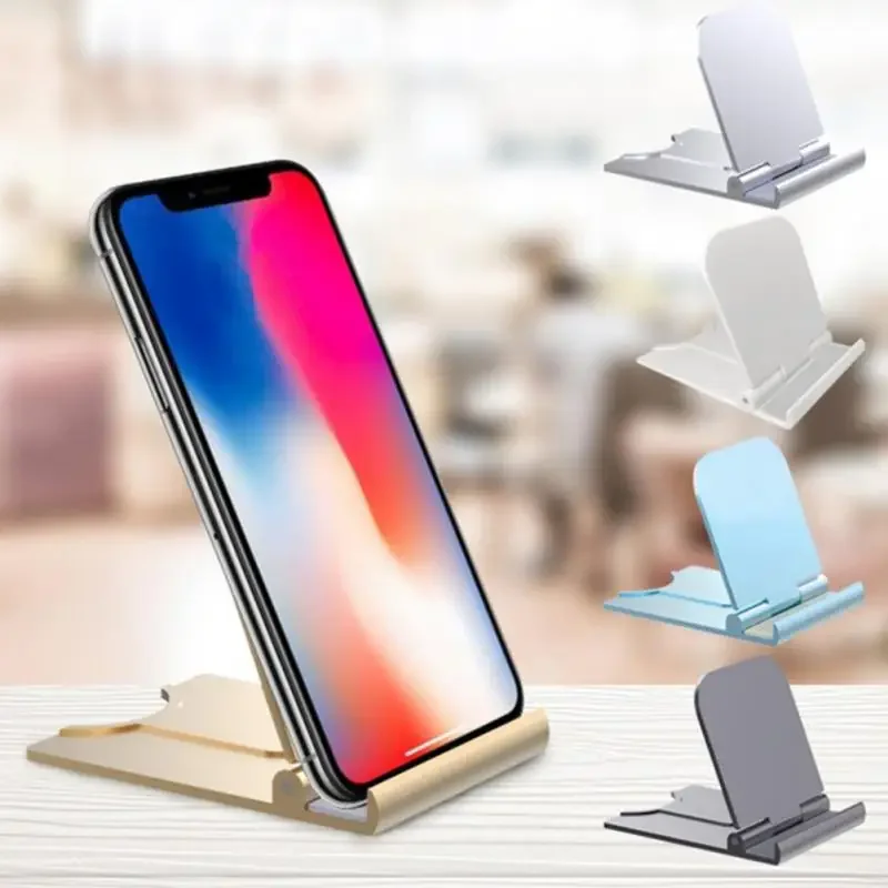 Universal Phone Desk Holder Foldable Tablet Mobile Phone Desktop Stand Portable Multi-angle Adjustable Cellphone Desk Holder