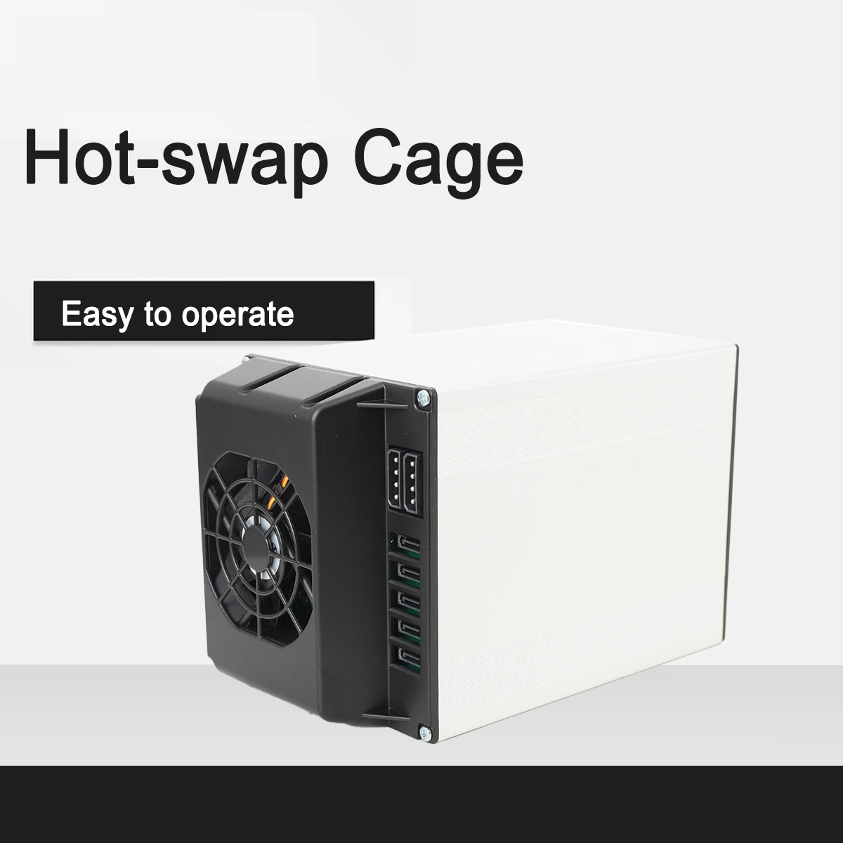 Hot Swappable Hard Disk Cage Chassis 3 X 5.25
