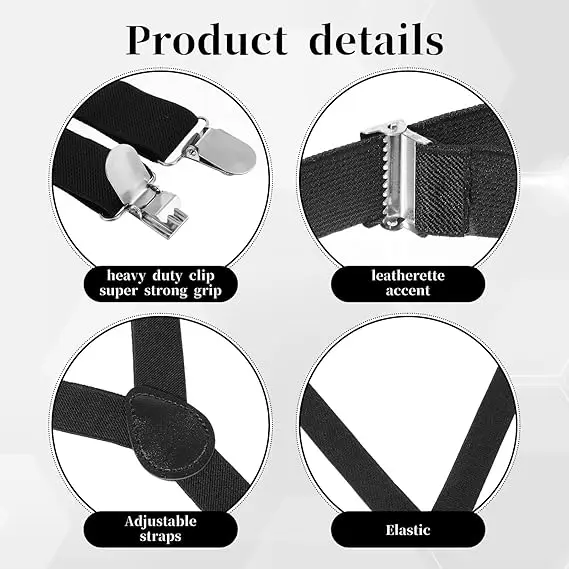 جديد 1 قطعة/2 قطعة الحمالات للرجال السراويل الملابس الكبار الحمالات رجل إمرأة حفل زفاف الصلبة الألوان دعوى تنورة مع الأشرطة الأقواس #3