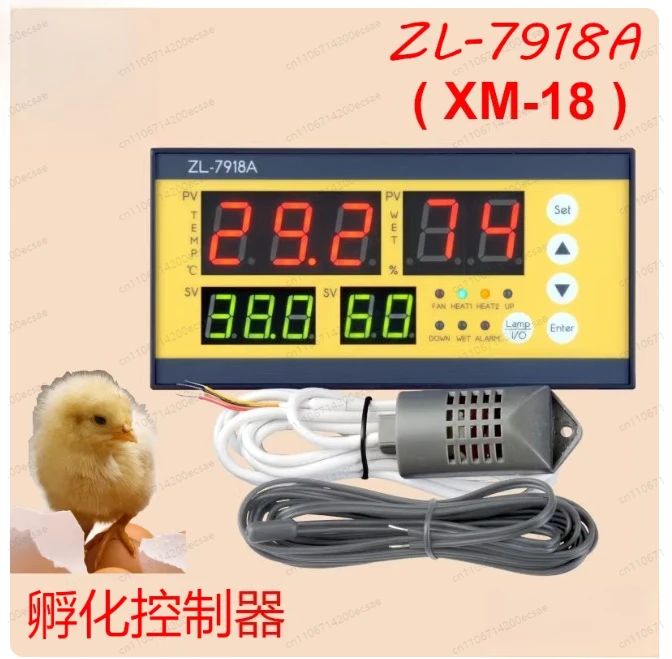 

Полностью автоматический интеллектуальный инкубатор для яиц ZL-7918A с точным контролем температуры и влажности для птицы