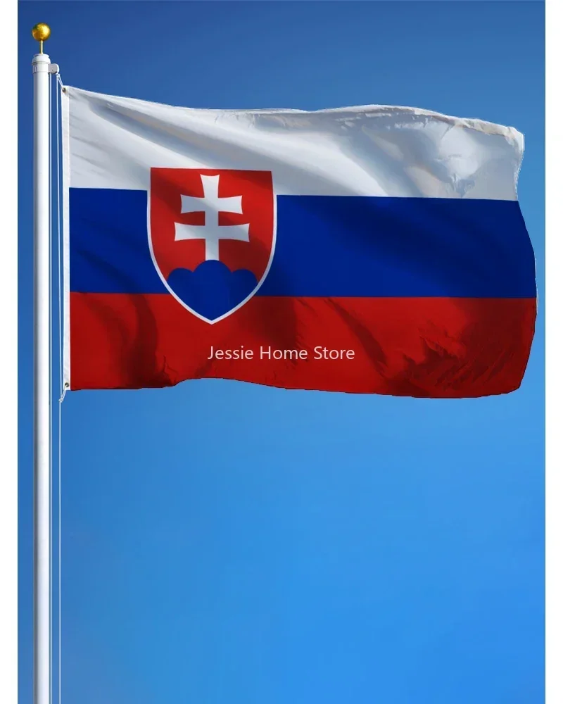 

60x90cm 90x150cm svk sk Slovenska slovakia Slovak Flag 2x3ft/3x5ft