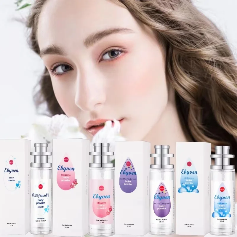 Milk Scent Baby Powder Rich Vanilla Perfume Spray, Floral Fruity Women Scent, Coconut/Almond/Musk/Lemon/Mint/Cedar/Sakura Fragrance