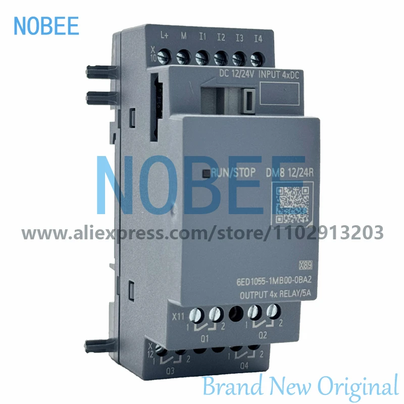 Nuevo Módulo de Expansión PLC LOGO DM8 Original 6ED1055-1MB00-0BA2 6ED1055-1CB00-0BA2 6ED1055-1FB00-0BA2 6ED1055-1HB00-0BA2