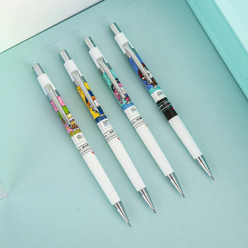 AIHAO 92010 0.5/0.7mm Fantasy Town Automatic Pencil Kawaii Plastic Mechanical Pencils For Kids Gifts Student Supplies Stationery