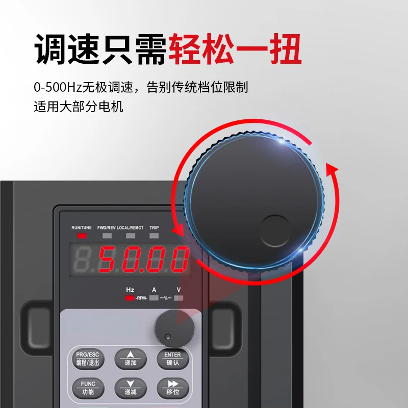 Switching vector three-phase inverter 380V fan water pump motor speed controller 4/7.5/90KW