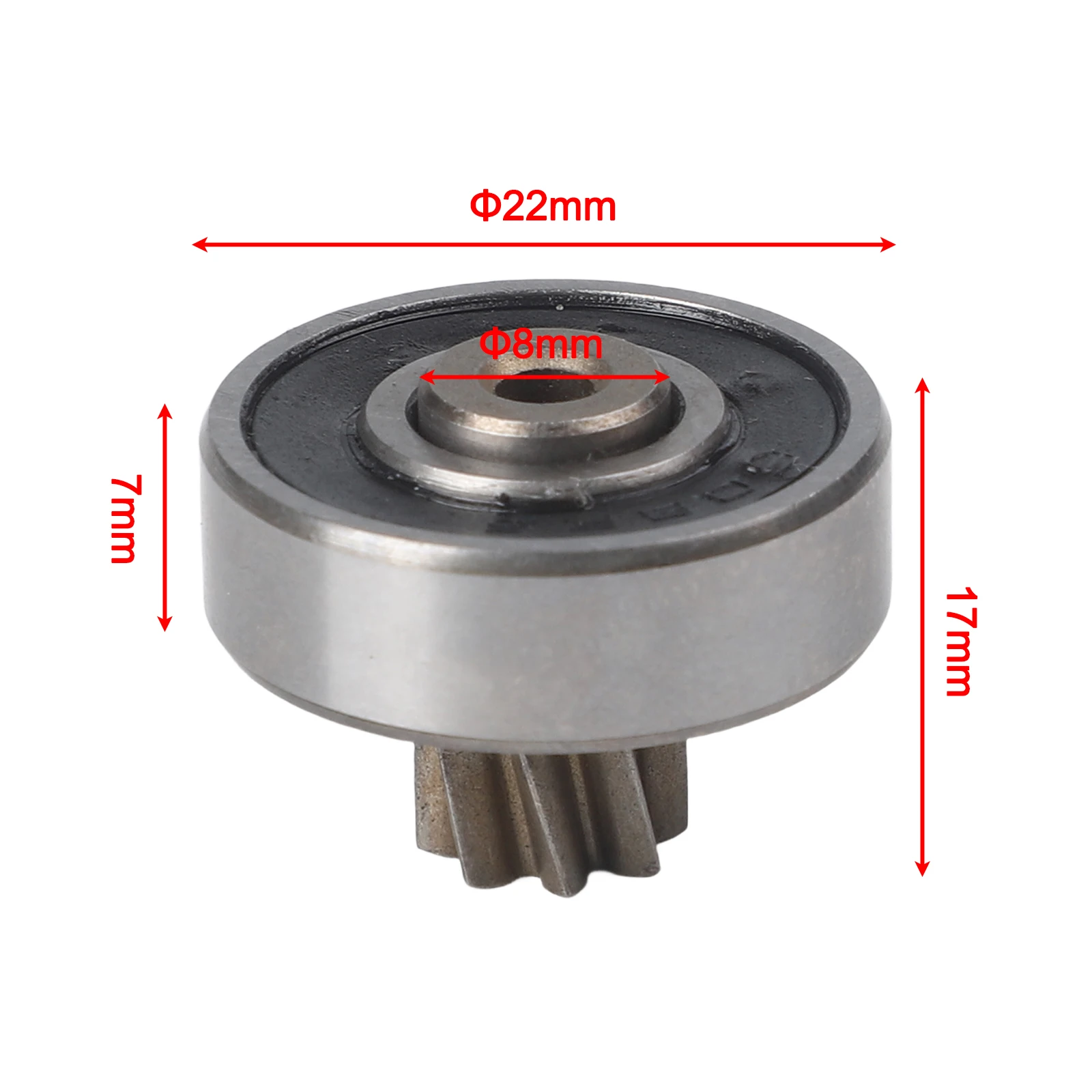 1pc 8 Denti Ingranaggio Per 12V/16.8V/21V Sega Alternativa Ingranaggio Brand New Inutilizzato Utensili Elettrici In Metallo Accessori di Ricambio