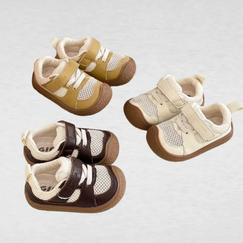 

Детские кеды из канваса с необработанными краями, коллекция 2026 года, летне-осенние, для мальчиков и девочек, с мягкой подошвой, размеры 17-27