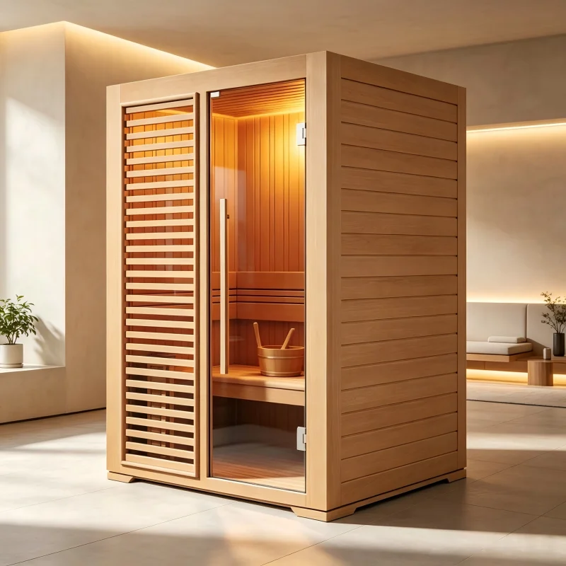 Spa & Wellness Joule - Indoor Sauna House 1-2 Person Hemlock
