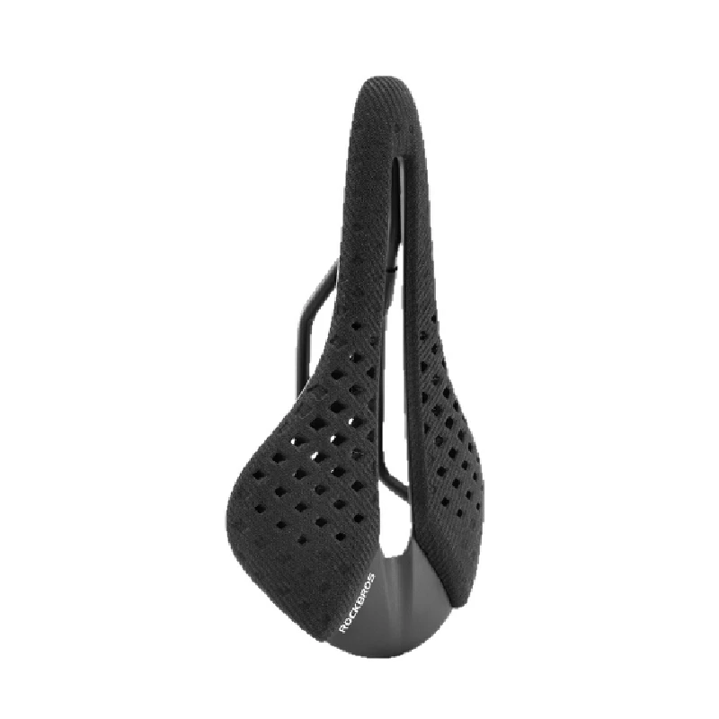 Rockbros X Gearhub Carbon Fiber Bicycle Saddle Lightweight Hollow Breathable Bike Seat For Road Mountain Folding Cycling Saddle