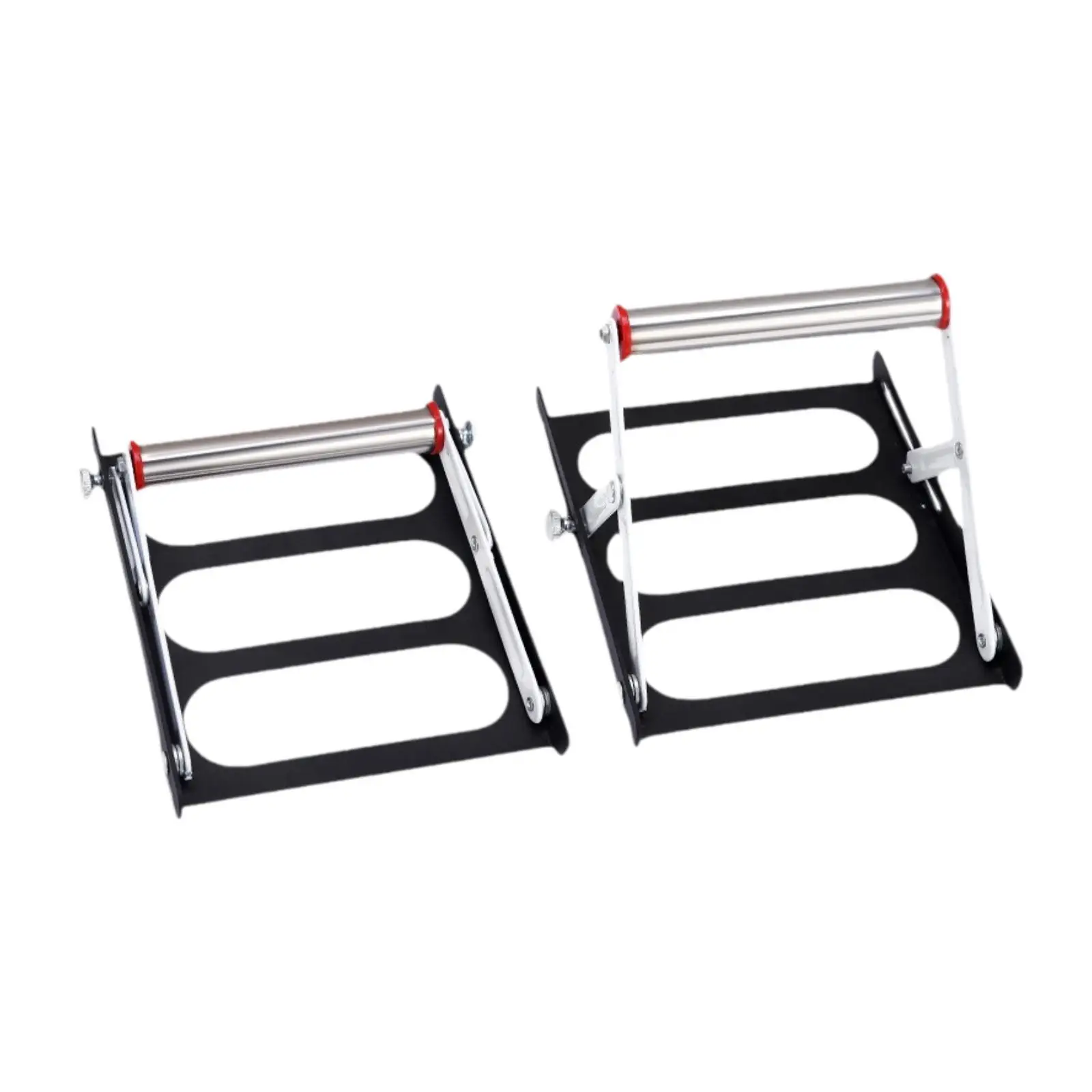2Pcs Unloading Brackets Material Holders Wear Resistant Sturdy Foldable Portable