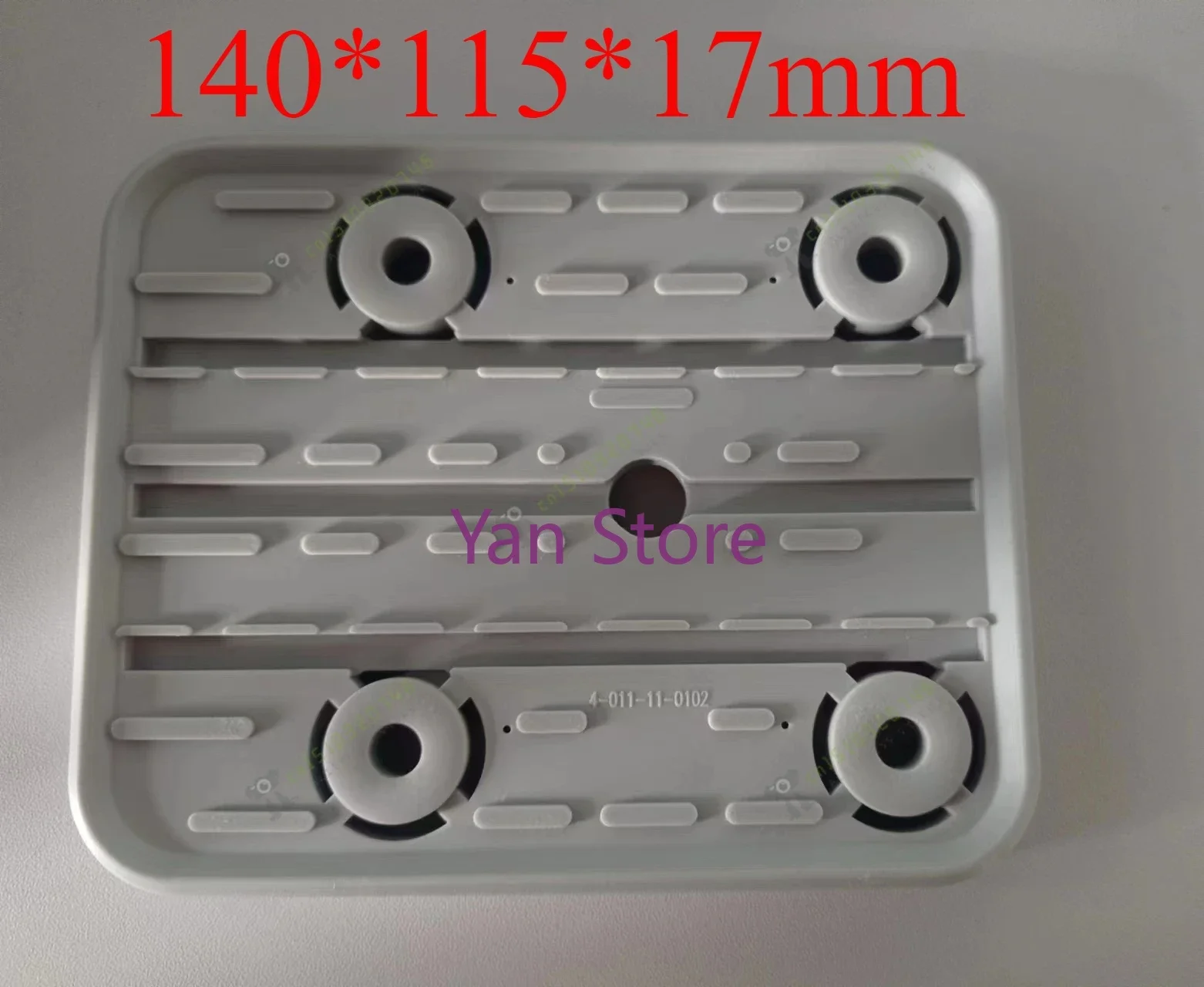 5 SZT./partia Stacja robocza CNC Przyssawka Blok ssący Gumowa przyssawka 140 * 115 * 17 mm