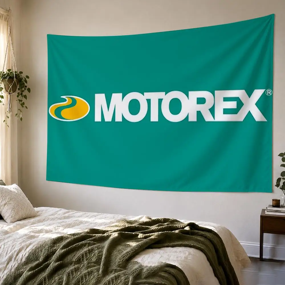 M-Motorex Oil Modification Tapestry Bedroom Living Room Bar Party House Home Dorm Interior Wall Decor Background Banner