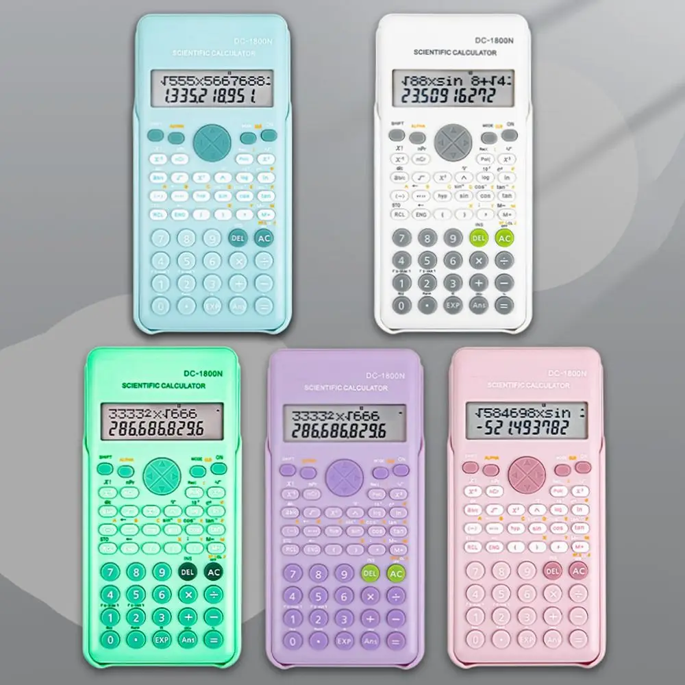 240 وظيفة آلة حاسبة علمية هندسية 2-Line 10-Digital Standard Function آلة حاسبة متعددة الوظائف #1