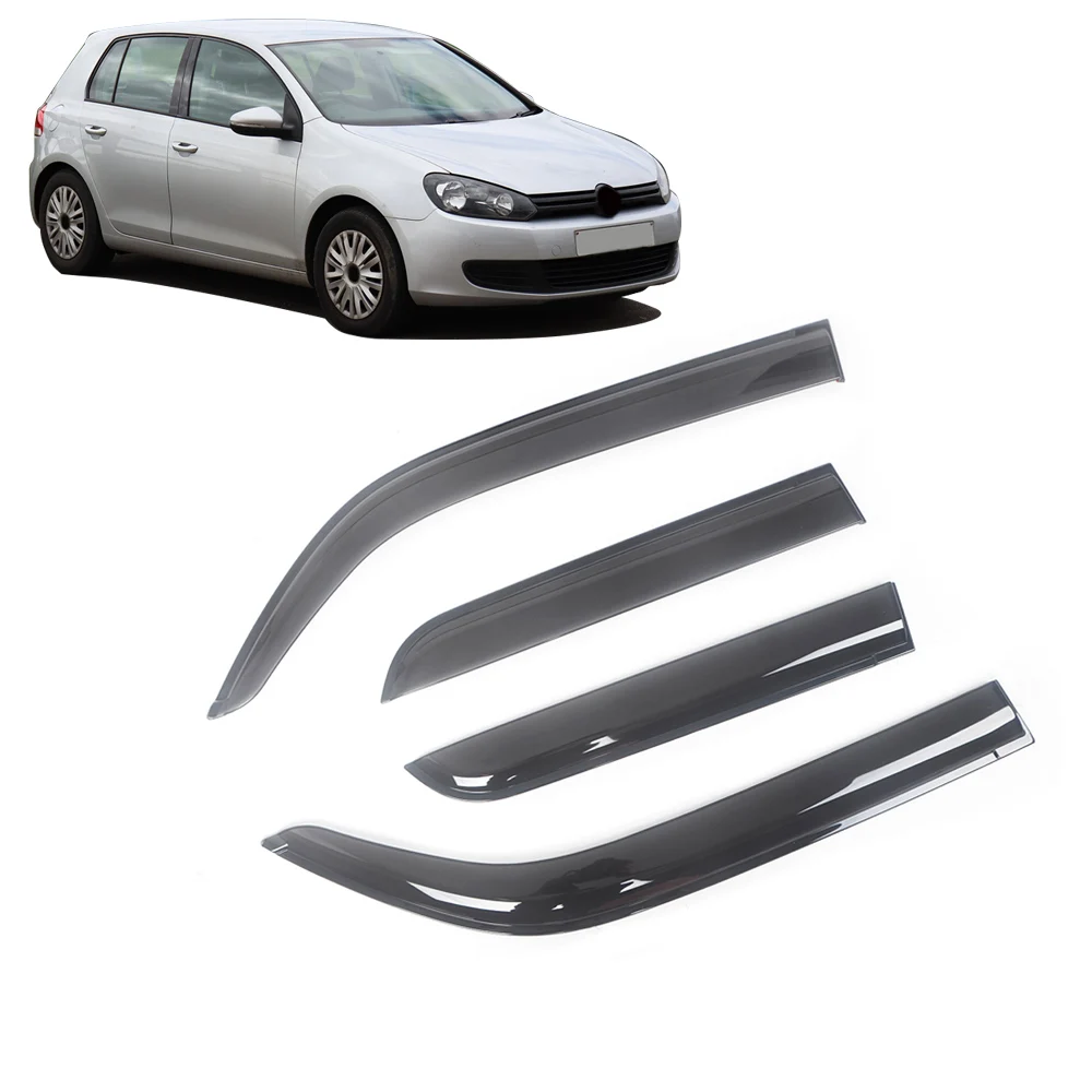 

Для Volkswagen Golf 2 3 4 5 6 7 1983-2017 авто черный тонированный козырек на боковое окно автомобиля, вентиляционные навесы, навесы от дождя, вентиляционный козырек