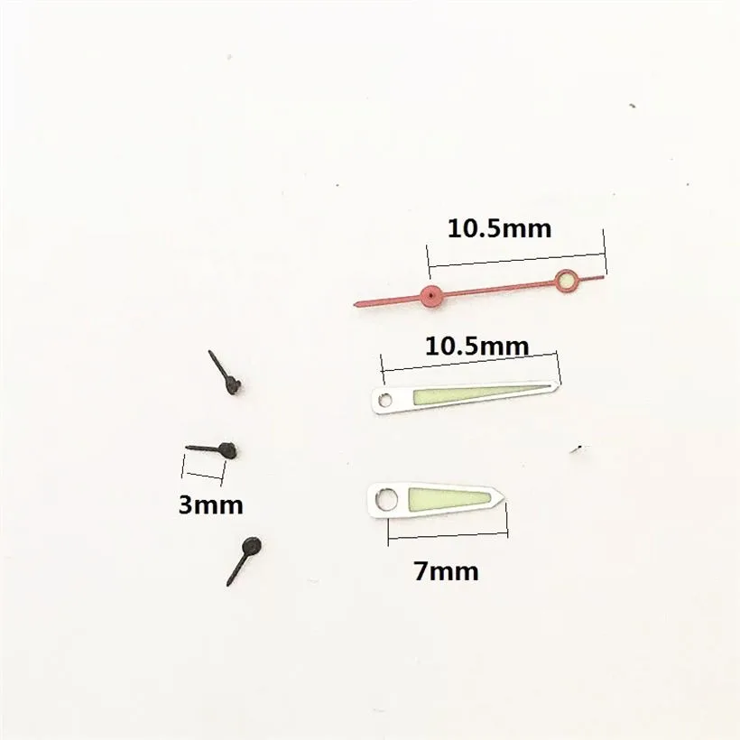 Suitable For 6P29 Multifunctional Quartz Movement Watch Hands 6P29 Hour Minute Second+Small Three Needle 6-Pin Watch Accessories