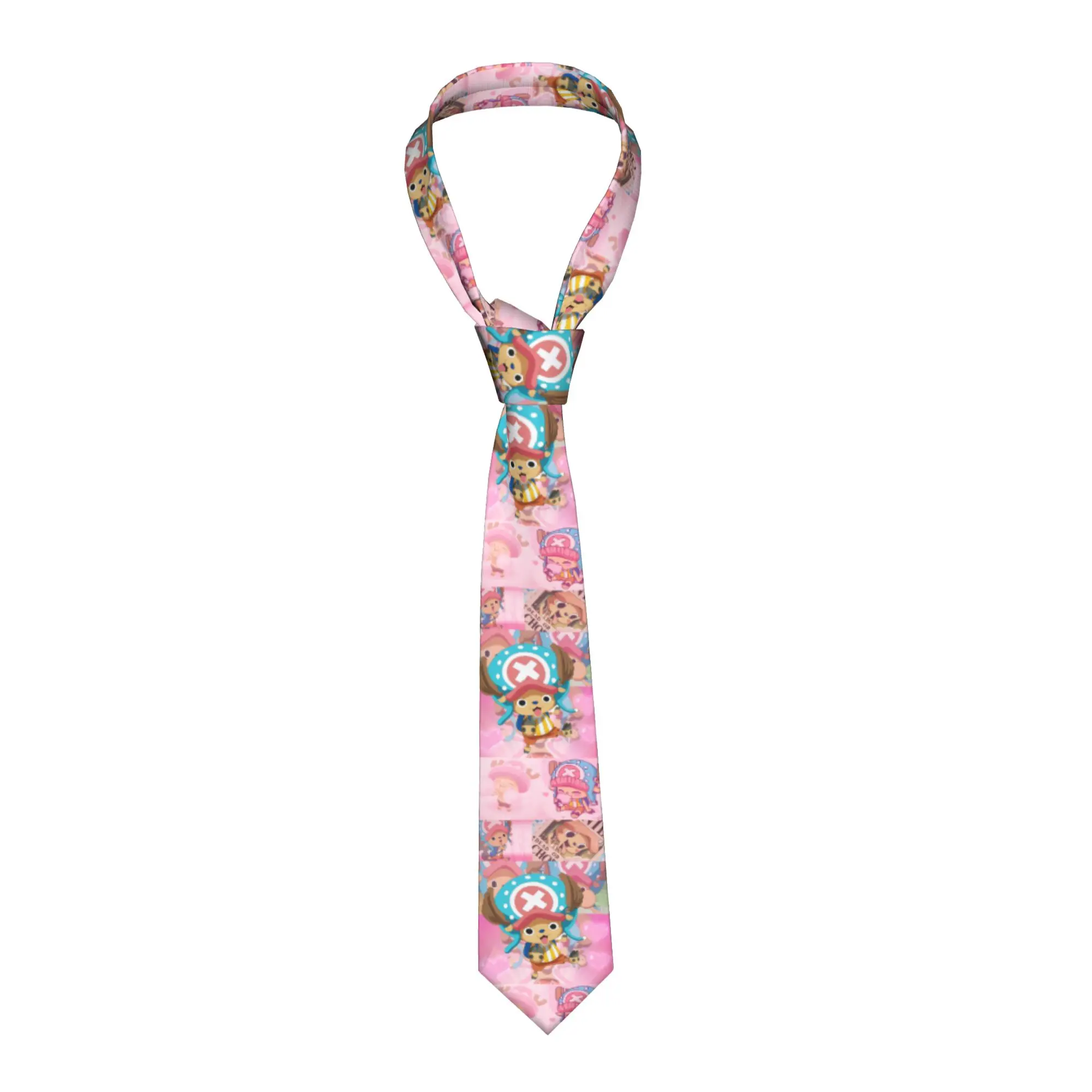 

Fashion One P-Pieces Tonys Choppers Ties for Business Custom Mens Lovely Deer Cartoon Anime Neckties