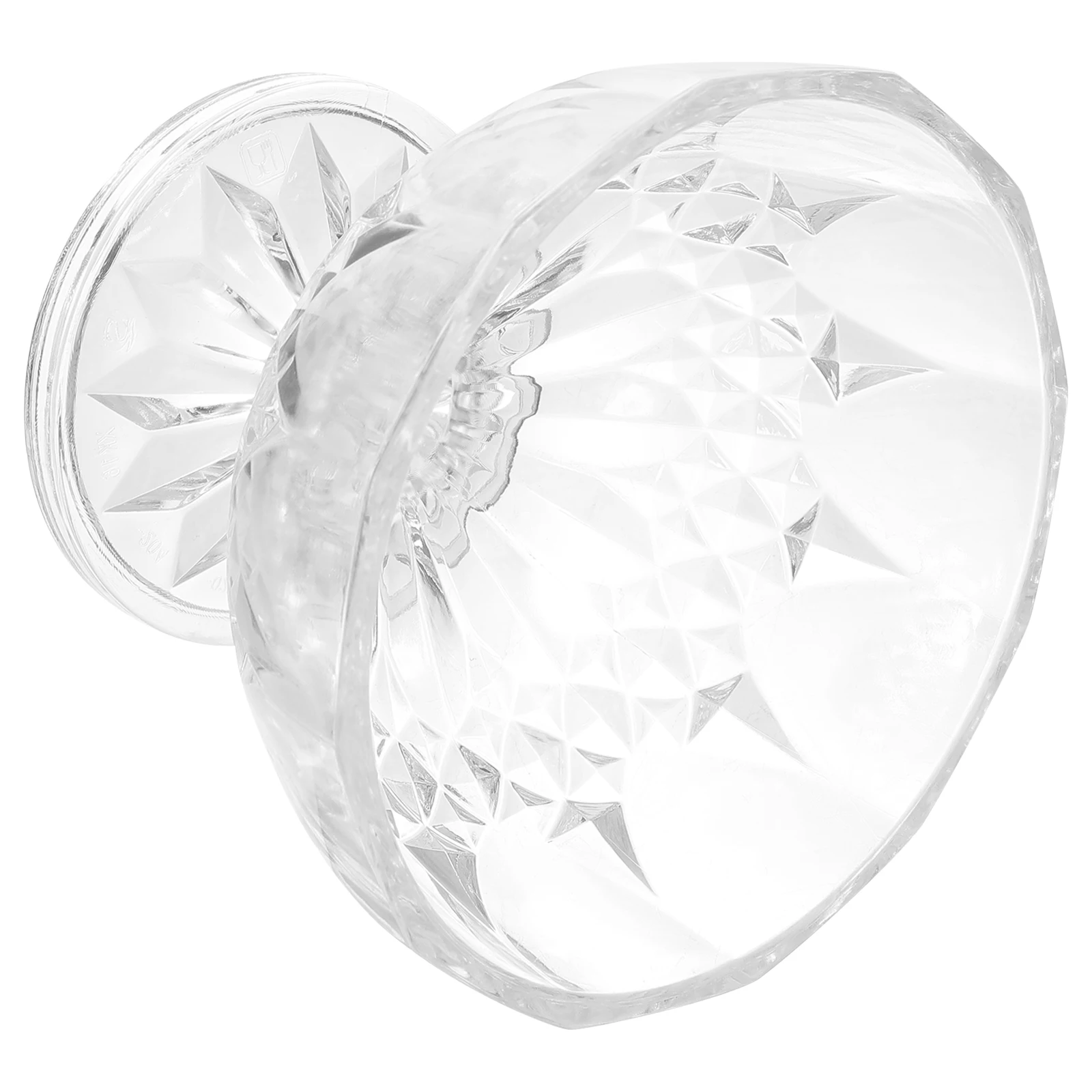 

Ice Cream Cup Gelato Bowl High Base Clear Transparent Dessert Dish Acrylic Shake Pudding Holder Party Home Bar KTV Use