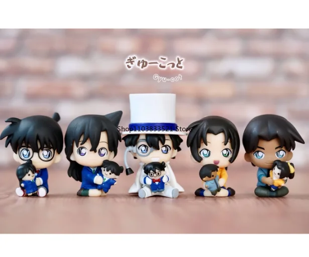 ألعاب بانداي المحقق كونان غاشابون كونان إيدوغاوا كوروبا كايتو توياما كازوها جيو كوت نموذج كبسولة #2