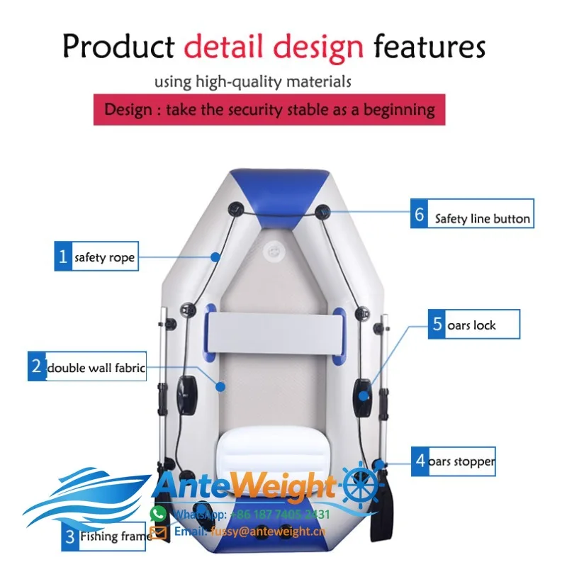 3-person Fishing Inflatable Boat,pvc Inflatable Boat Hot Selling Inflatable Boat